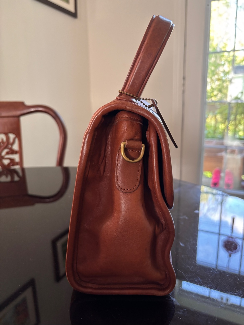 Coach Vintage Manor Top Handle 9977 - Picture 5 of 12